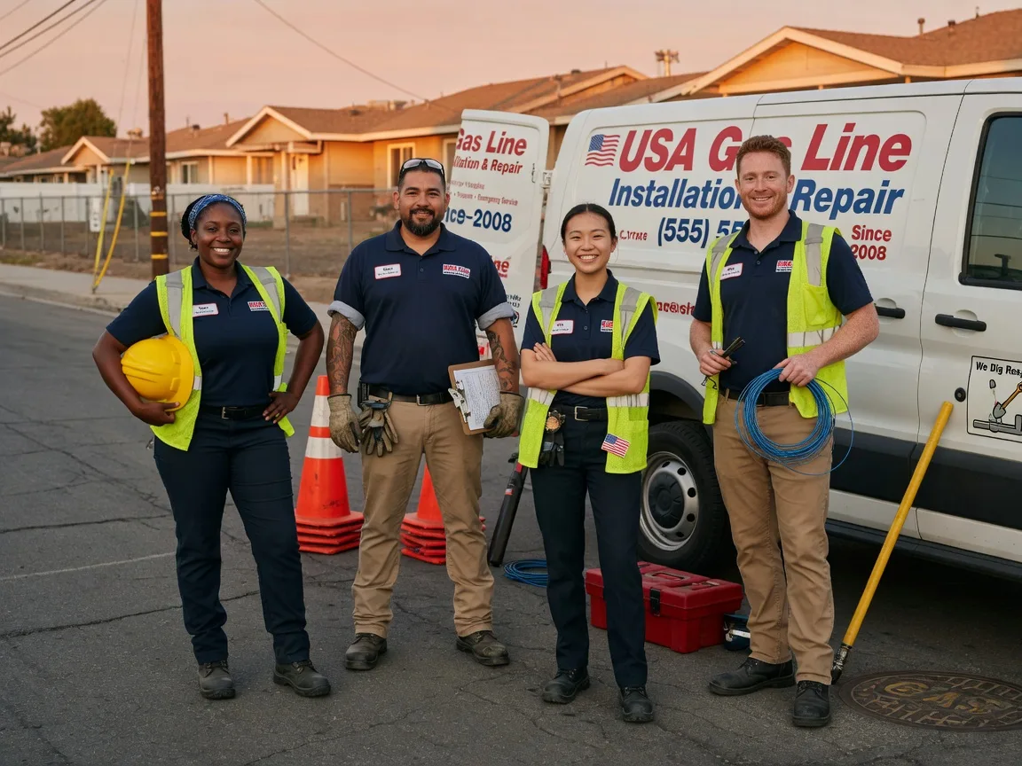Gas Line Installation company in Roseglen, ND